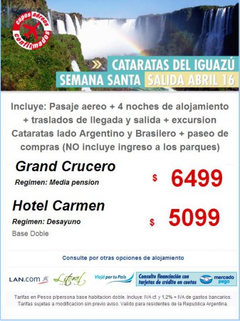  IGUAZÚ EN SEMANA SANTA